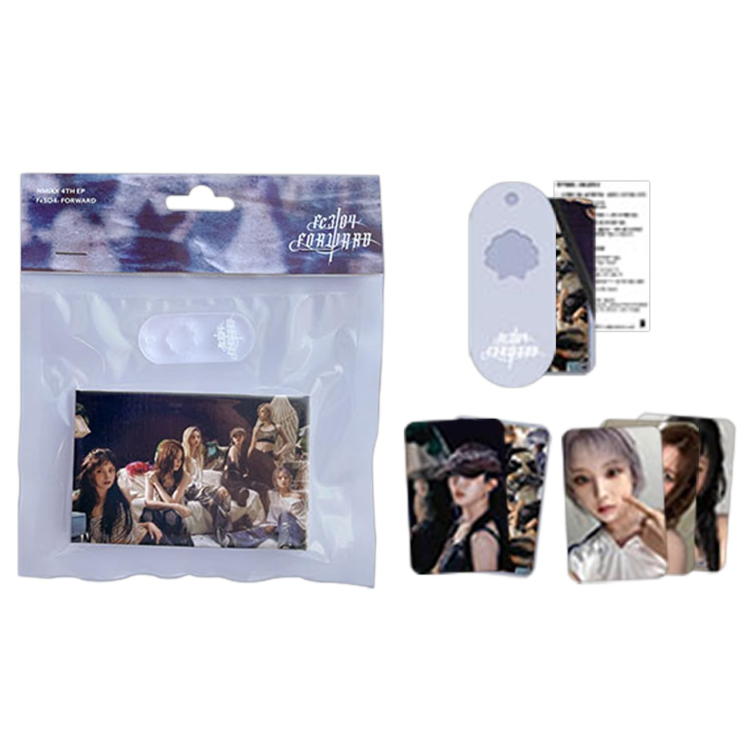 NMIXX Fe3O4 FORWARD album de collection K-Pop idéal pour décorer votre sac à dos
