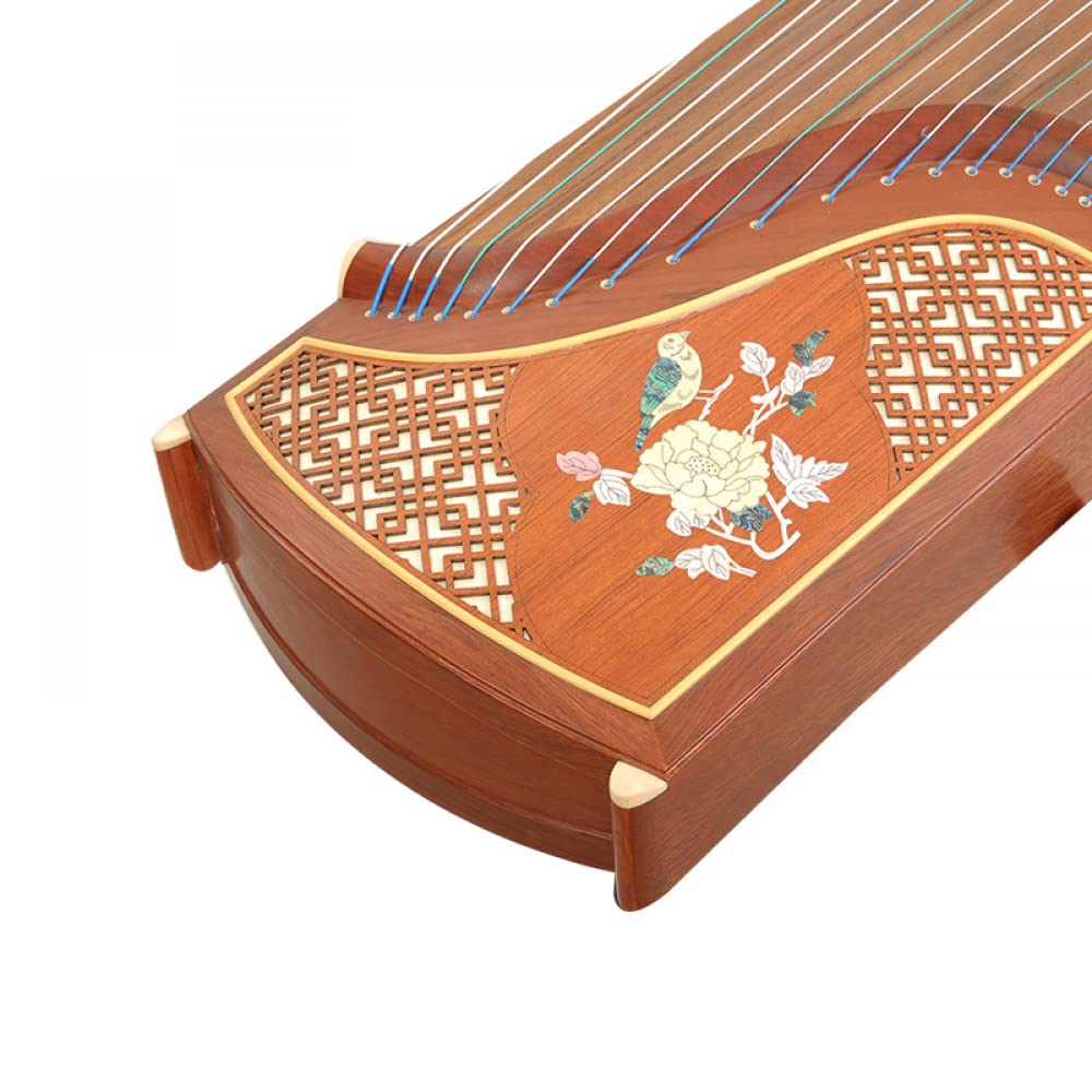YXSH Guzheng gra z czystego litego drewna Guzheng mahoń palisander Performance Sumu Guqin