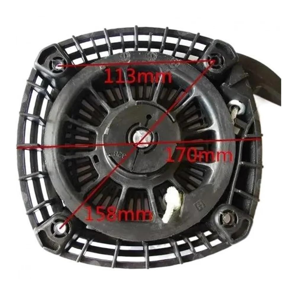SP170 Tapa de plástico y trinquete for Arranque de tirón for Motor SP170 SP210 Arranque de Retroceso de Agua del Motor # 20A-50211-00 CC