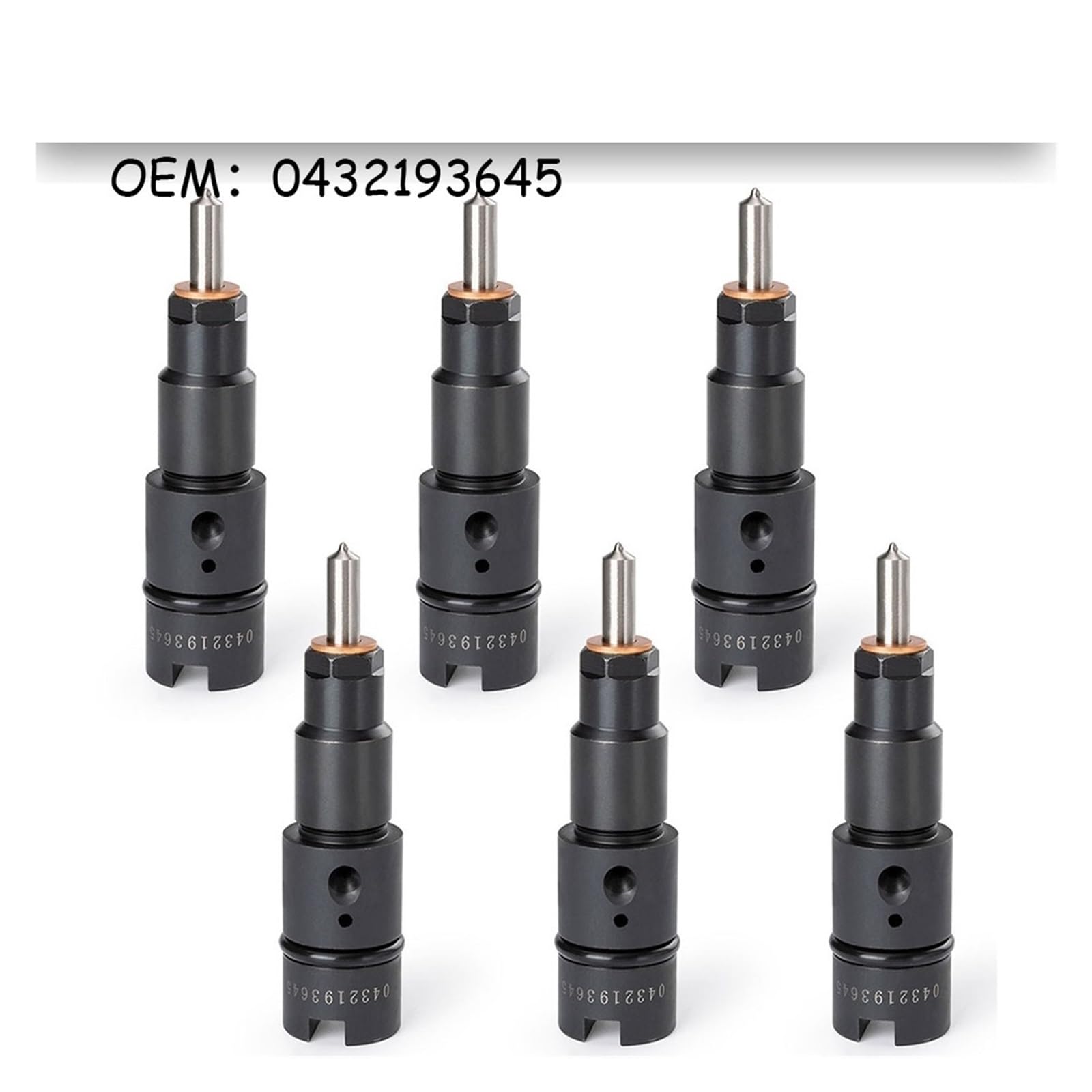 Fuel Injector 6 Szt. OEM 3944200 0432193645-825 0432-193-645 Wtryskiwacze Paliwa Do Dyszy Paliwa Diesel ISB 5.9L 0432193645 Wtryskiwacze paliwa samochodowego(1pc)