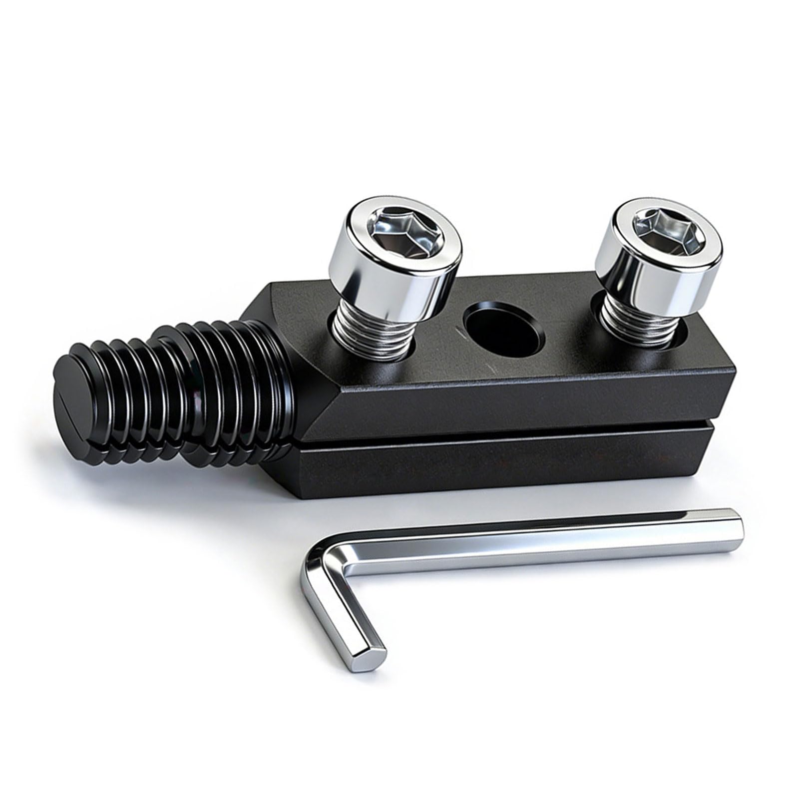 Zbiianxer Black Break Pipe Thread Extractor For 1 / 2Inch 3 / 4Inch 1Inch Pipe Thread Removal Tool Faucet Angled Adapter Repair Multifunctional Plumbing Tool