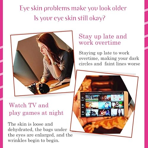 Miniatura 7 de 60 parches de colágeno de caracol debajo de los ojos, máscaras para ojos debajo de los ojos, parche para el cuidado de los ojos hinchados, bolsa de