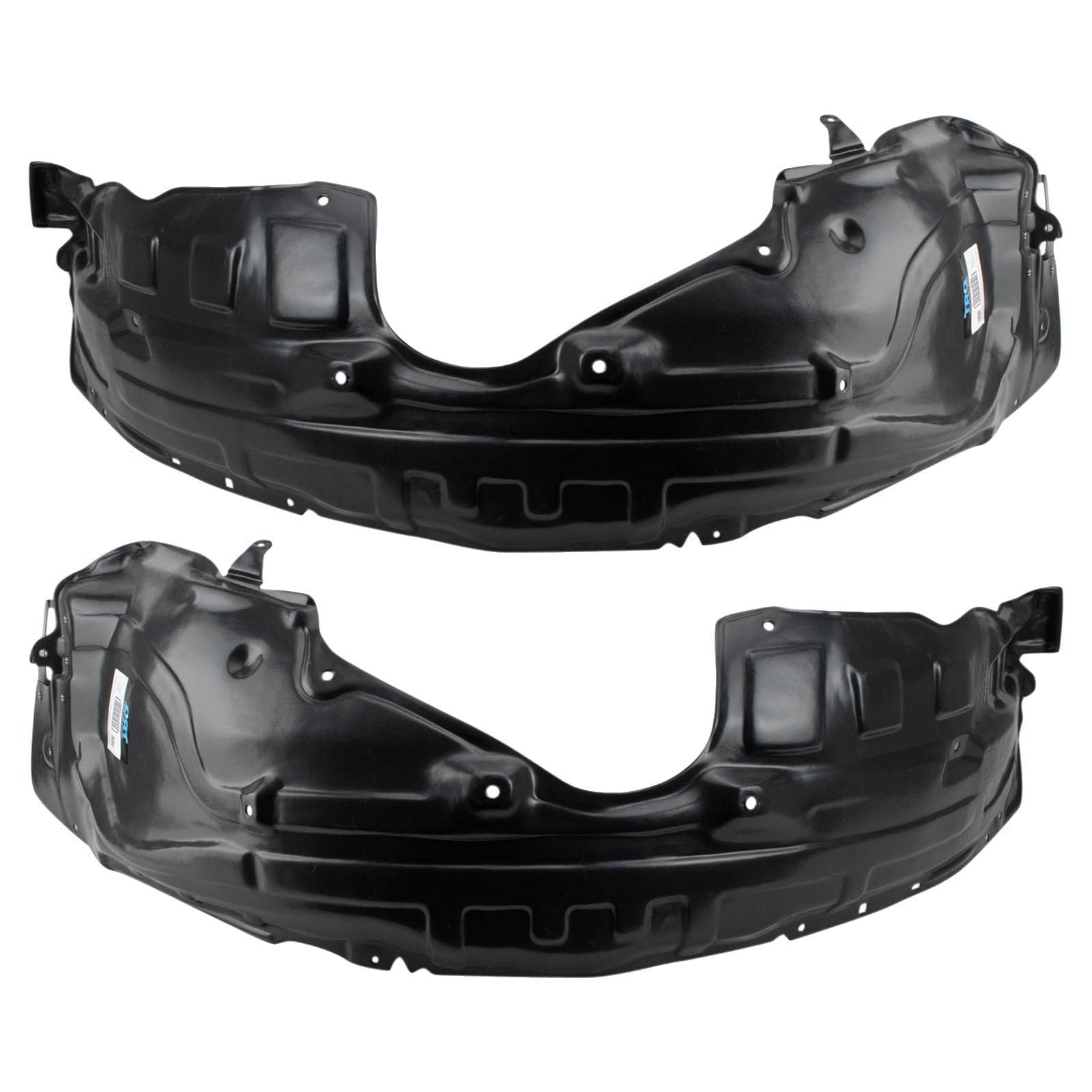 TRQ Front Inner Fender Liner Set | For 2010-2015 Mazda CX-9 MA1248141 MA1248144 MA1249141 MA1249144
