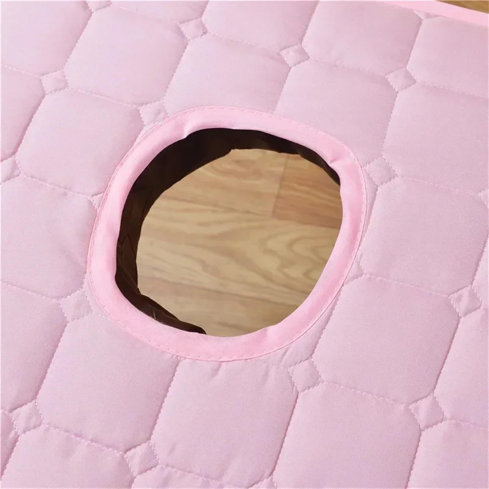 Matelas Table De Massage Ensemble De Lit De Massage SPA Avec Trous For Table De Salon De Beauté, Drap De Lit, Matelas, Plusieurs Tailles(Pink,180x60cm)