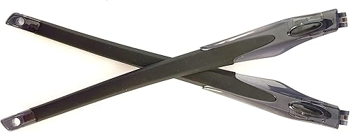 Miniatura 2 de Patas de repuesto para patillas de repuesto para Crosslink OX8027, marco de vidrio recetado de peltre de 5.512 in