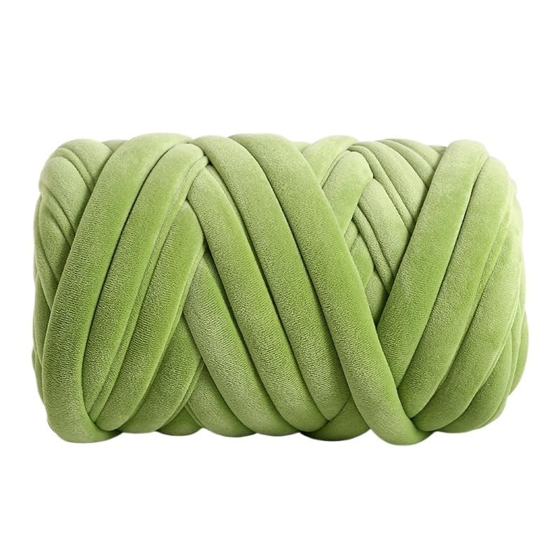 Chunky Chenille Yarn, Przędza dziewiarska poliestrowo-bawełniana z bawełnianym rdzeniem, wielokolorowa, 1 kg(04)
