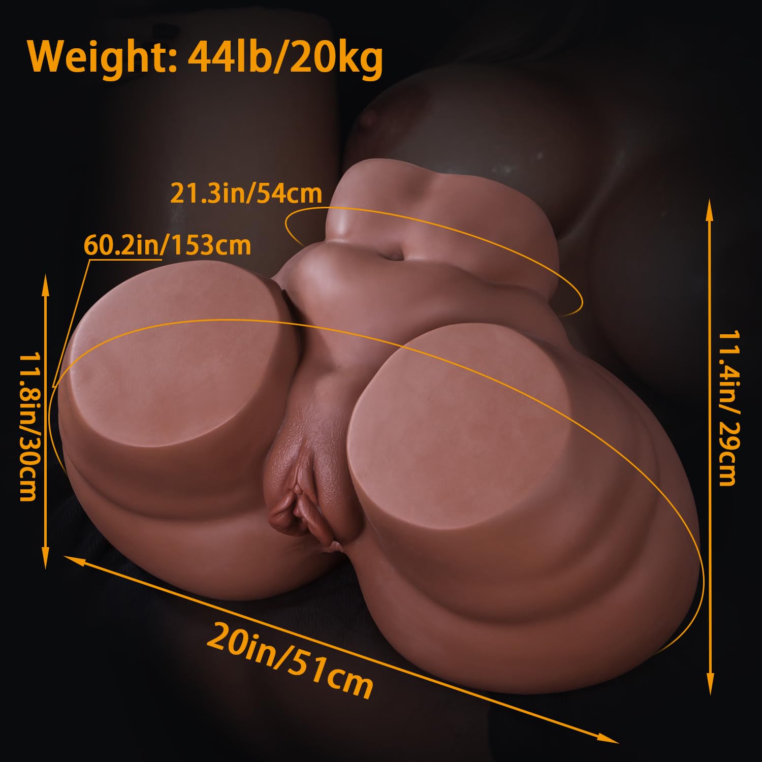Amazon.com: 44lb BBW Sex Doll Male Masturbator with Anal Vagina Sex Stroker  Realistic Big Butt Torso Female Sex Dolls Pocket Pussy Ass Masturbators Sex  Toy for Sex Orgasm Adult Toy Lifelike Male