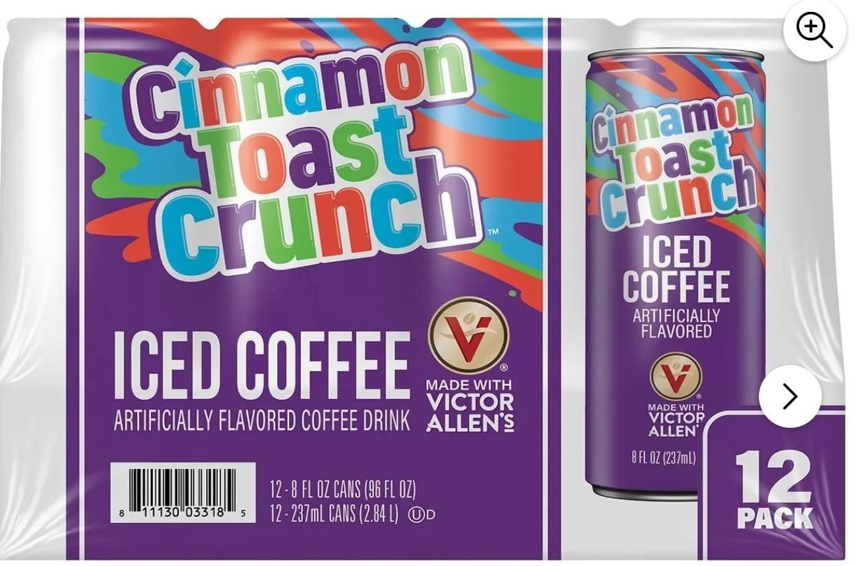 Amazon.com: Victor Allen's Coffee Cinnamon Toast Crunch Iced