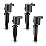 ENA Set of 4 Ignition Coil Pack Compatible with Ford Mazda Mercury Escape Focus Tribute Mariner Transit Connect Fusion Ranger MKZ CMax 2.0L 2.3L 2.5L DOHC Replacement for FD505 DG501 DG504 DG541 DG507