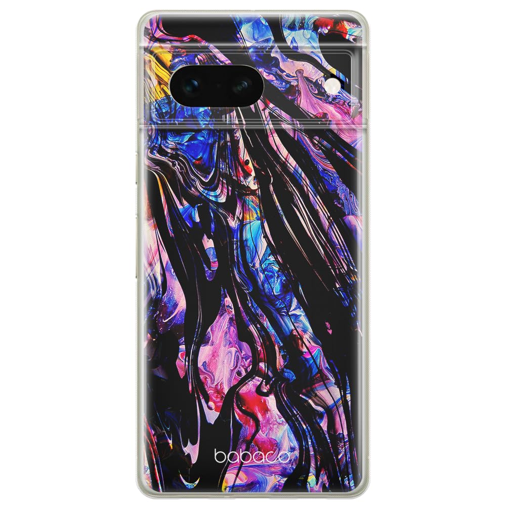 Babaco ERT GROUP mobile phone case for Google PIXEL 7 original and officially Licensed pattern Abstrakt 028 optimally adapted to the shape of the mobile phone, case made of TPU