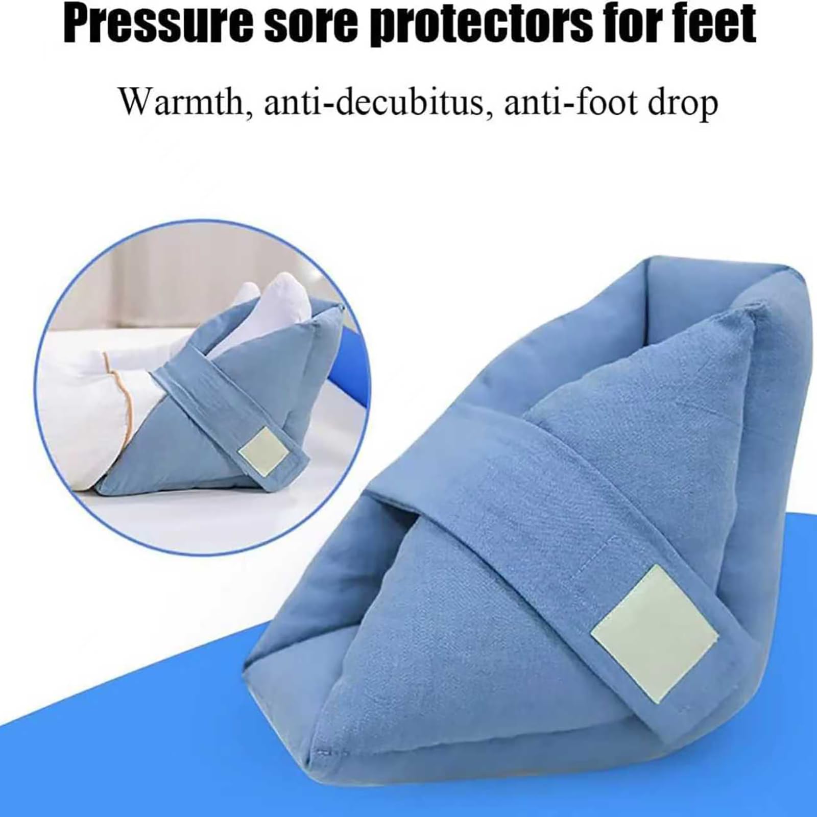 Équipement De Protection Pour Prévenir La Chute Du Pied, Coussin Anti-escarres Pour Talons, Protège-talons, Autocollants Magiques Pour Ajuster La Tension, Pour Les Personnes Âgées Ou Les Patients