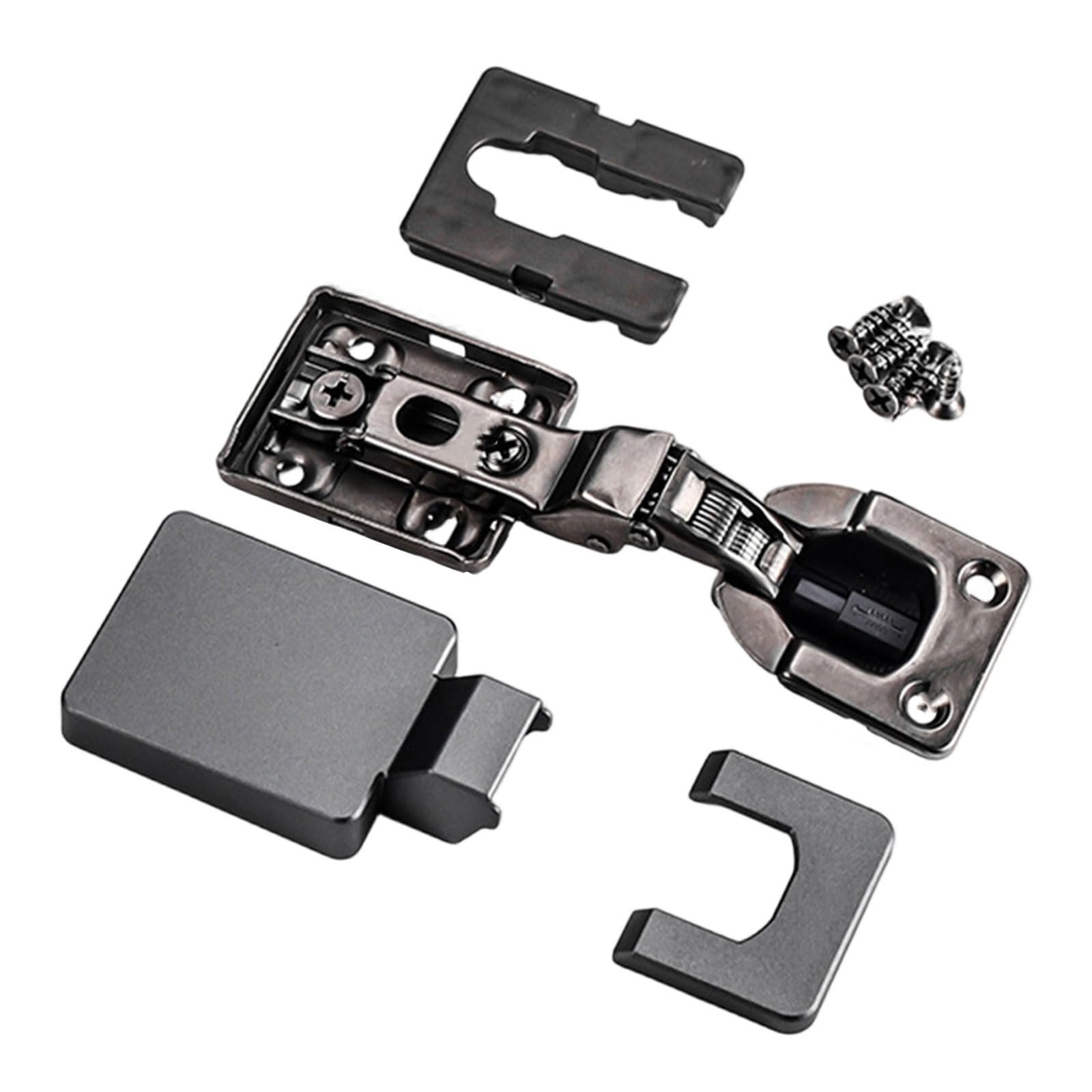 Thin Concealed Cabinet Hinge with Hydraulic Damping Soft Closing Cabinet Hinge for Kitchen Furniture Hardware Enduring Thin Door Hinges