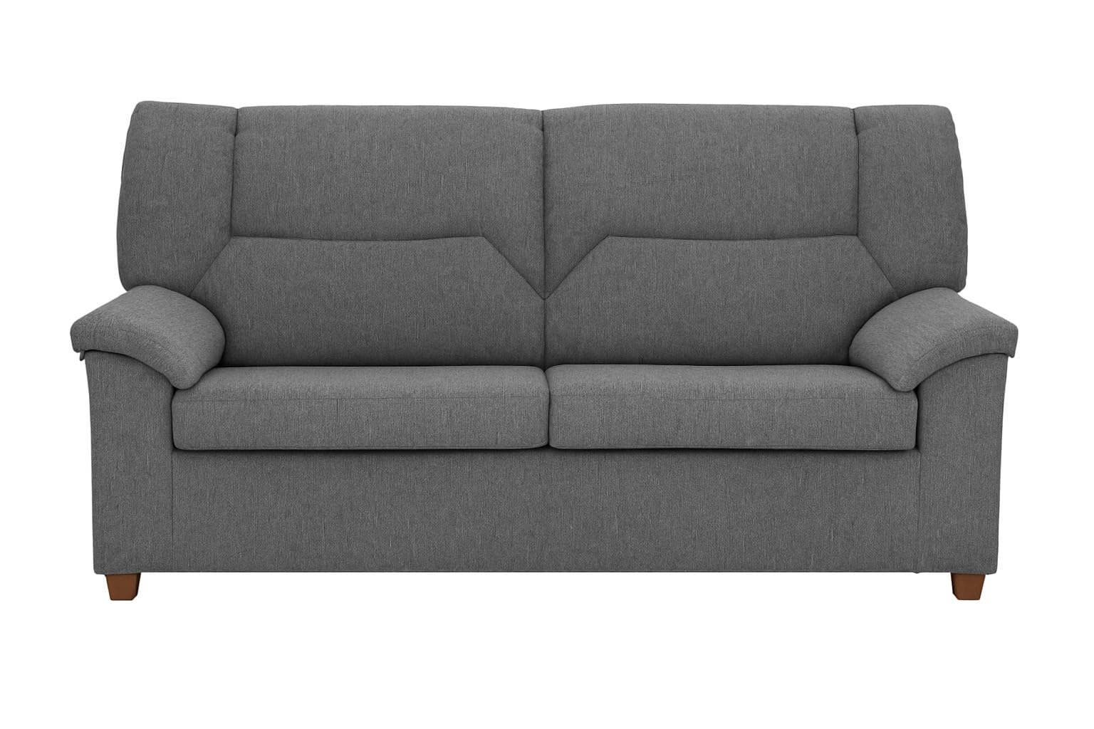 MUEBLIX.​COM - Sofa 3 Plazas Juan, Sofá de Salón, Asientos y Respaldos Rellenos de Fibra, Sofá Tapizado Poliéster 100%, Sofa con Estructura de Madera y Aglomerado, Sofas de Salón Modernos