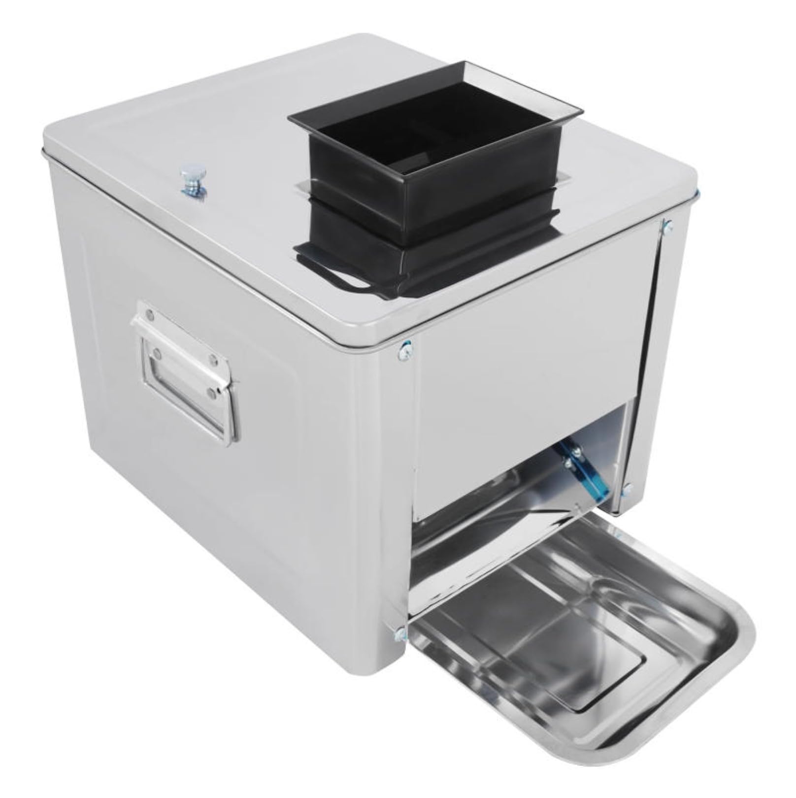 Máquina cortadora de carne de acero inoxidable, máquina de salchichas de 7 mm de grosor y kit de kibbe para uso doméstico, equipo eficiente de procesamiento de carne