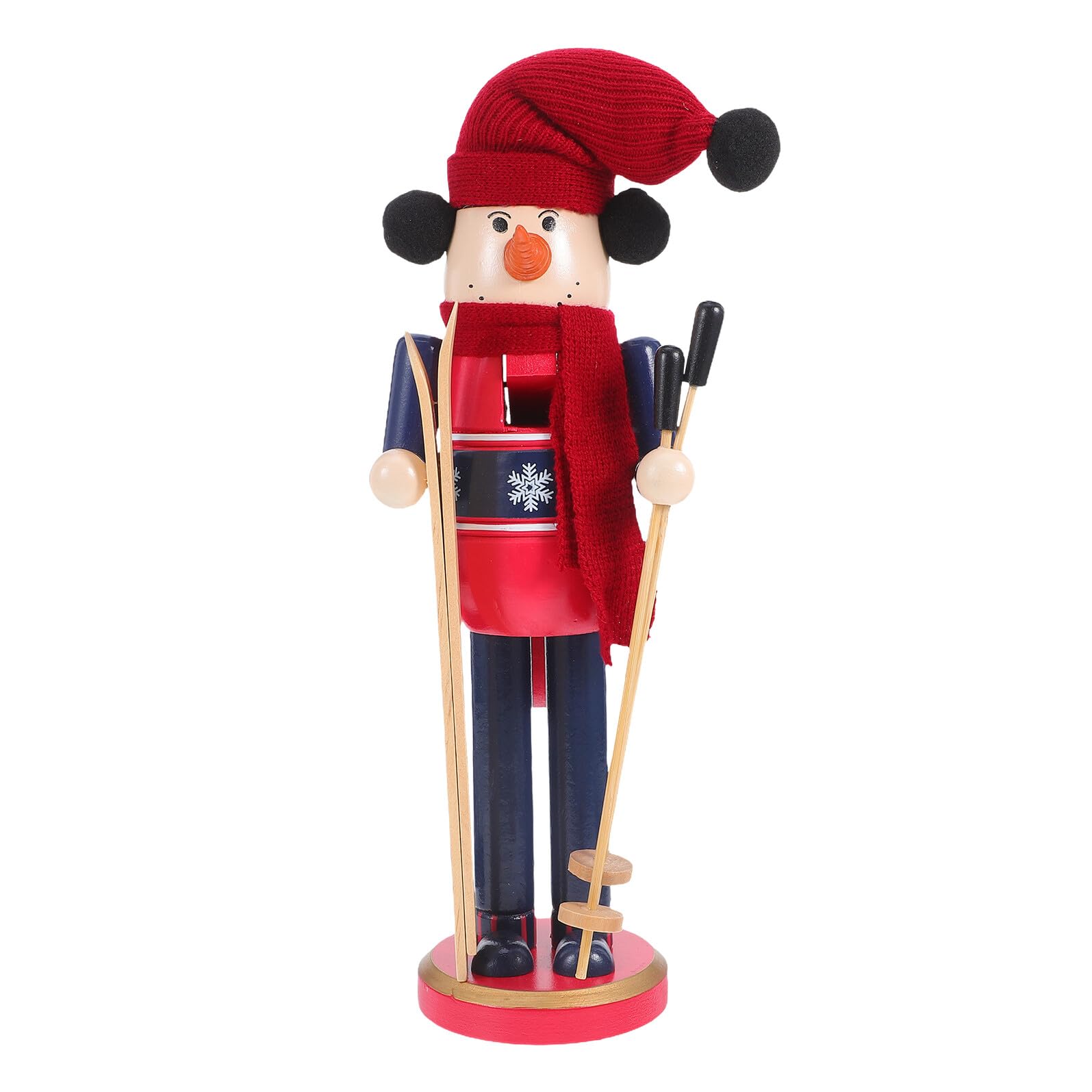 Casse-Noisette en Bois Traditionnel figurine Noël maison festive et décoration table