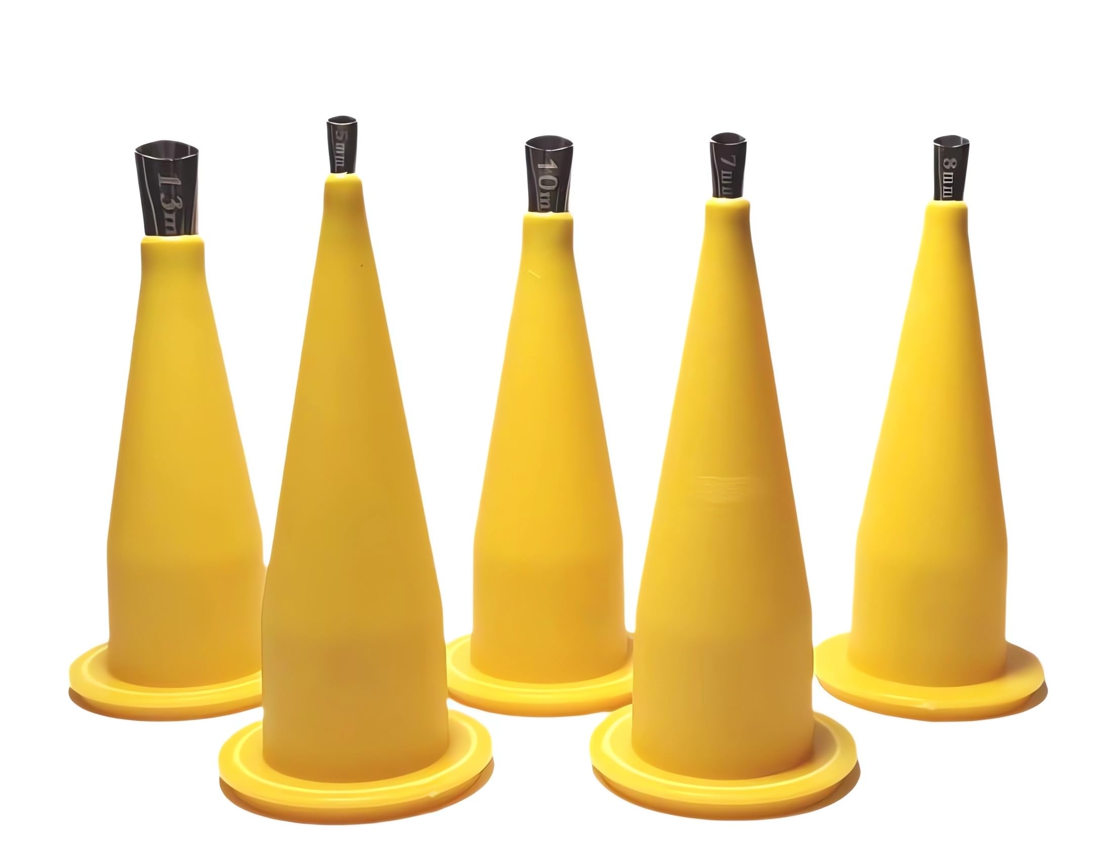 Pandairftr Caulk Extension Nozzle with Caulk Cap,Caulk Gun Tips, Caulking Tips Stainless Steel Nozzle,Caulk Nozzle for Caulking Gun,Reusable Caulk