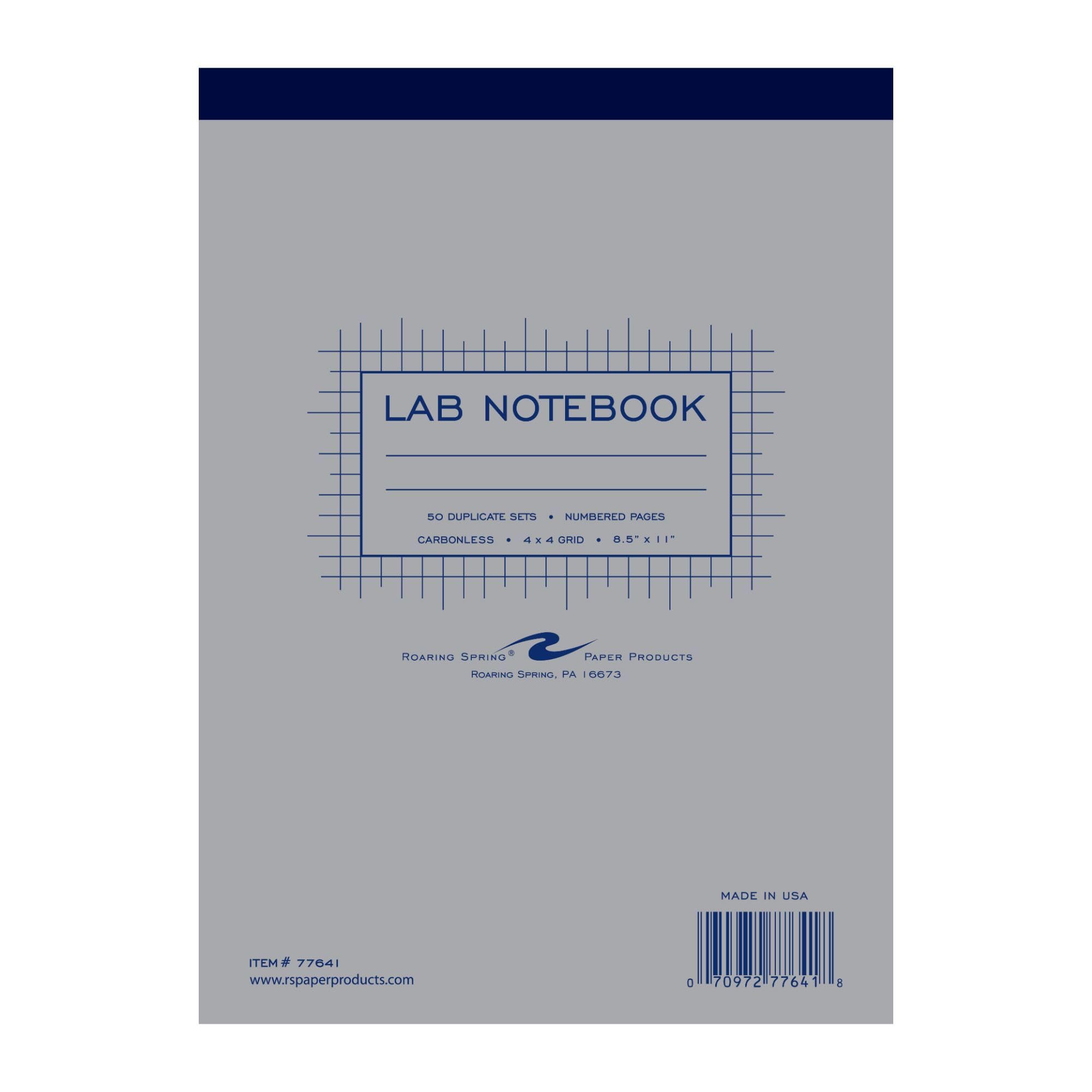Amazon.com : Roaring Spring Top Bound Science Lab Notebook