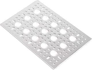 Aluminum Grid Plate Wall Mesh Panel Display Aluminum Pattern Industrial Control Component for Attaching Something 312300960144 Aluminum Grid Plate Wall Mesh Panel Display Aluminum Pattern Industrial Control Component for Attaching Something 312300960144