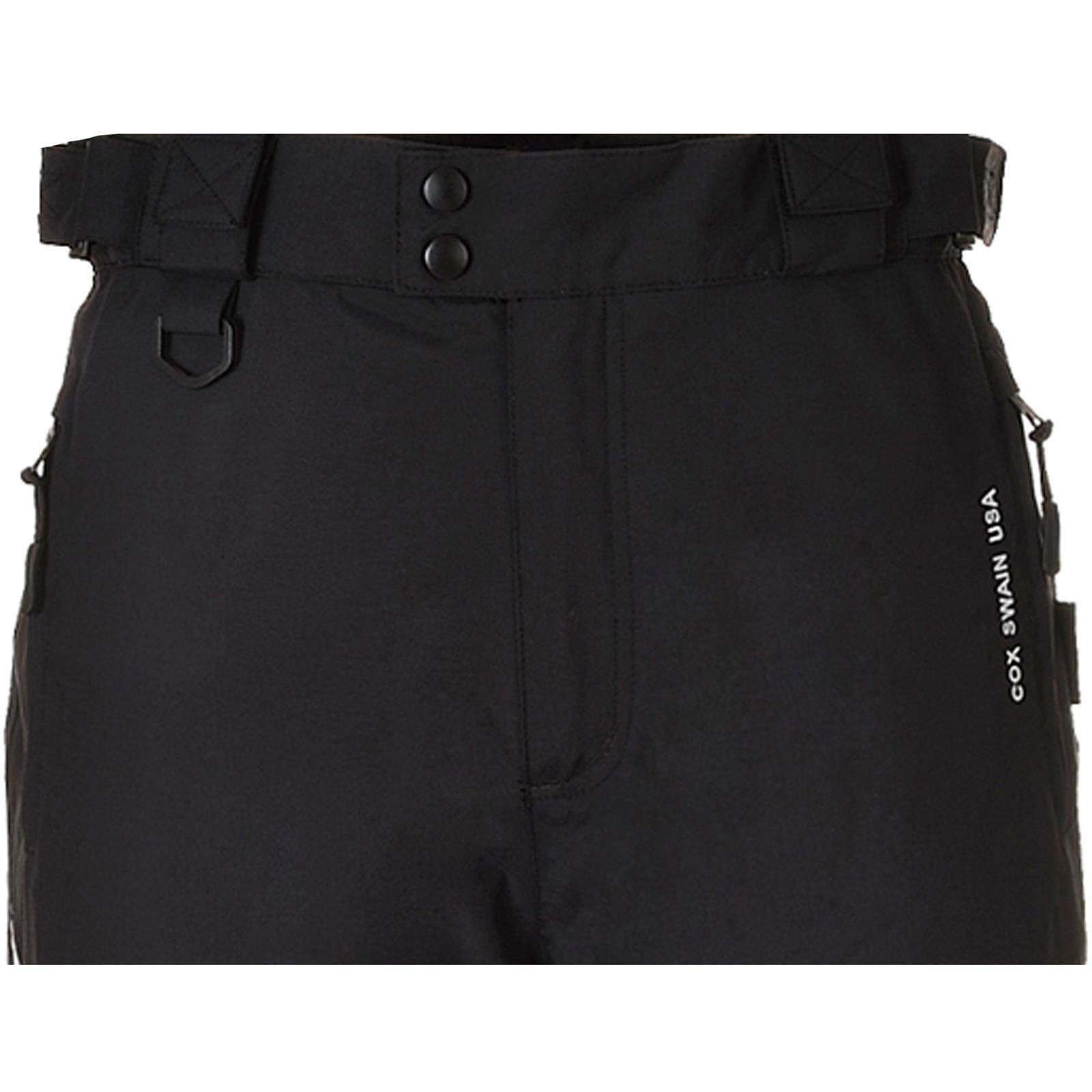 Cox Swain Herren Ski-/Snowboardhose Zermatt 2 - mit RECCO Lawinenreflektor - 15.000mm Wassersäule!, Colour: Black, Size: M