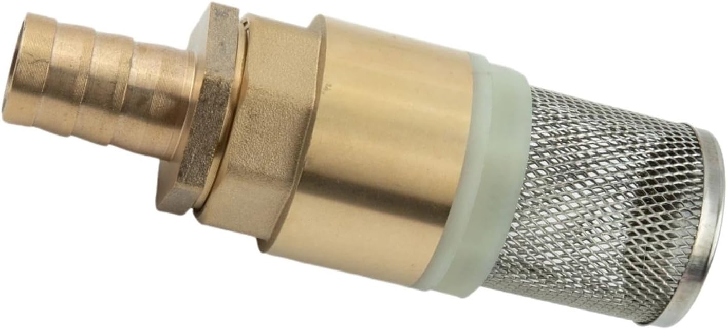 Non-Return Valve Suction Strainer Foot Valve Hose Connection 19 25 Mm 3/4in 1in Suitable for Agricultural Irrigation(3 4inch valves)
