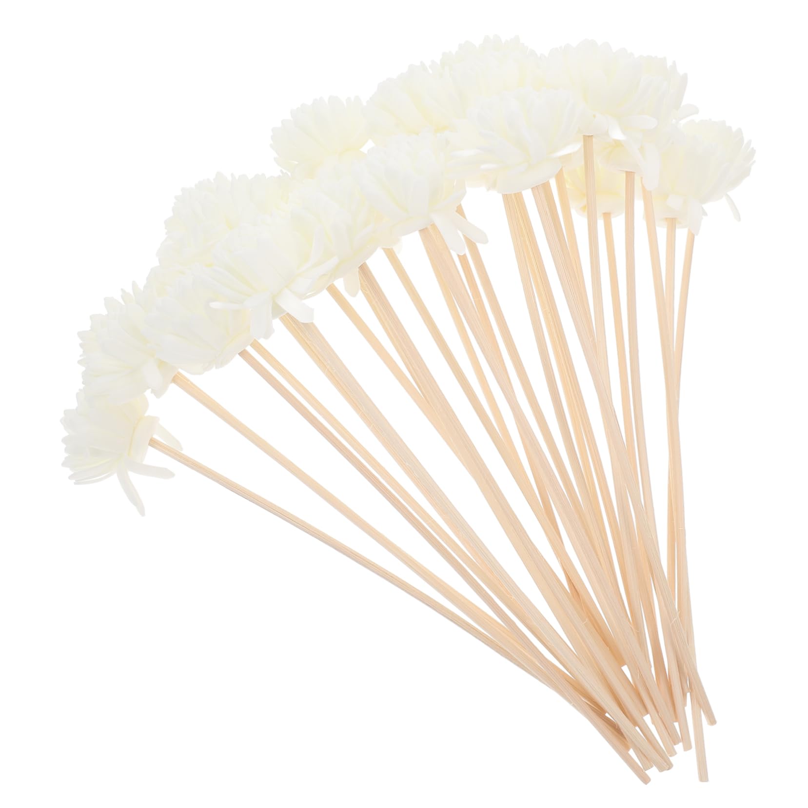 ABOOFAN 300 STK Aromatherapie-Rattan Aromaöl Diffusor Blüten Ätherischer Öle Parfums para Mujer Hortensie Natürliches Parfüm Auto Gießen Diffusorbasis Aroma-Sticks Beige Z.b.