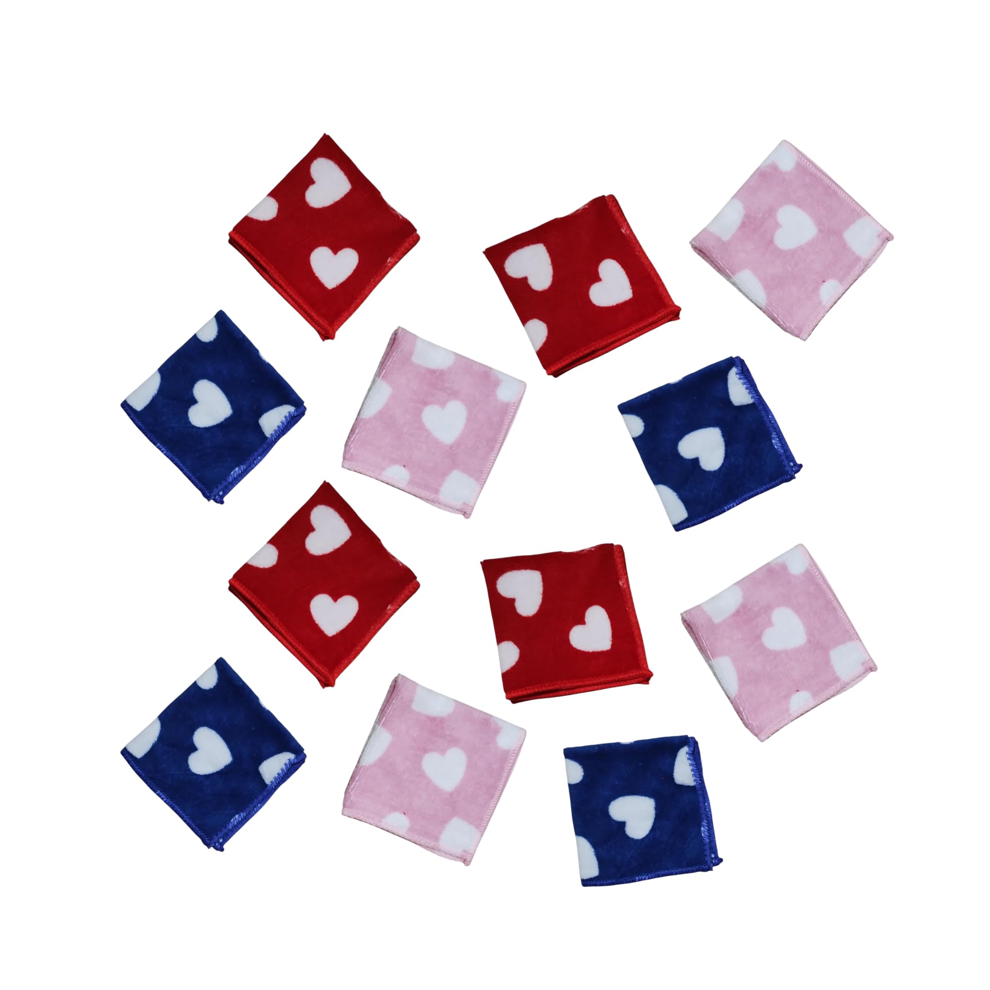 400 GSM Soft Microfiber Hankies for Women, Kids & Newborns, Super Absorbent Handkerchief Set (25x25 cm, Pack of 12)-image-10