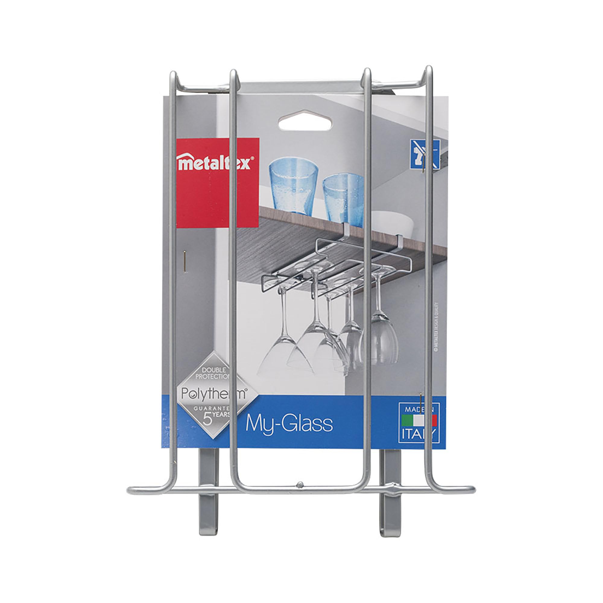 Metaltex My Glass - Sottoripiano porta calici - (364914)