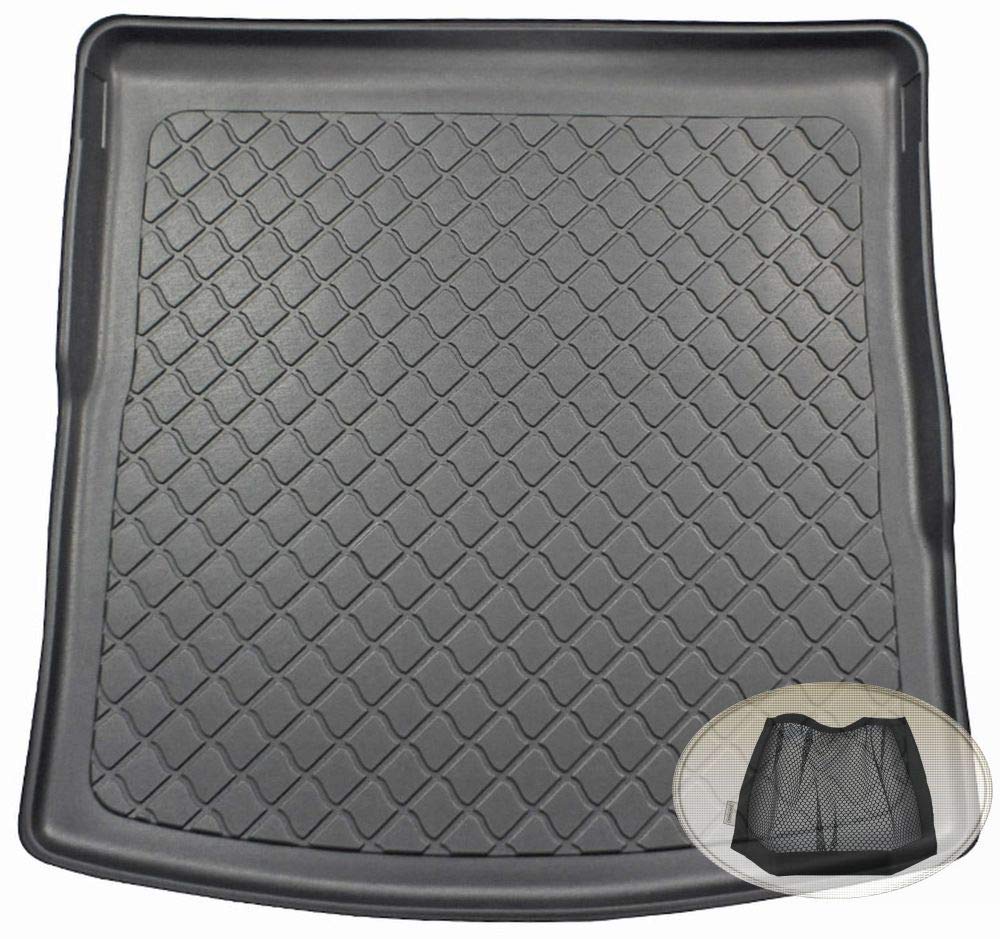 Z3291276 Gummierte Kofferraumwanne fahrzeugspezifisch + Klett-Organizer (Laderaumwanne, Kofferraummatte)