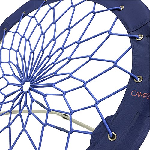 CAMPZIO Bungee Chair Round Bungee Chair Folding Comfortable Lightweight