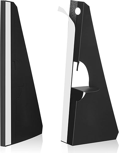 Paquete de 12 soportes para póster de 10 pulgadas, soporte autoadhesivo para tablero de póster, práctico caballete autoadhesivo para despegar y