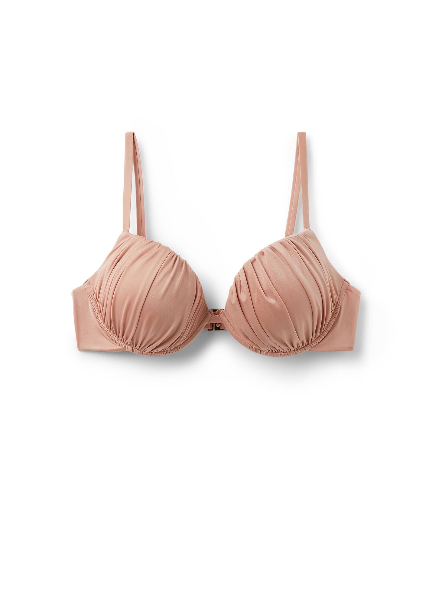 CALZEDONIA Woman's Push Up Swimsuit Shiny Satin