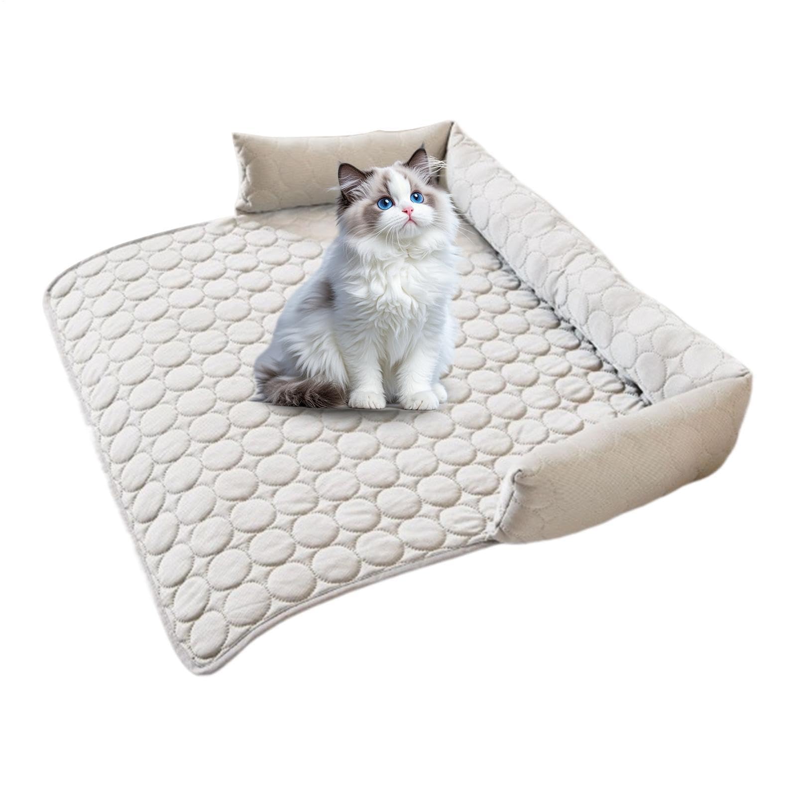 Tapis rafraîchissant pour chien contre la chaleur sur canapé et sol