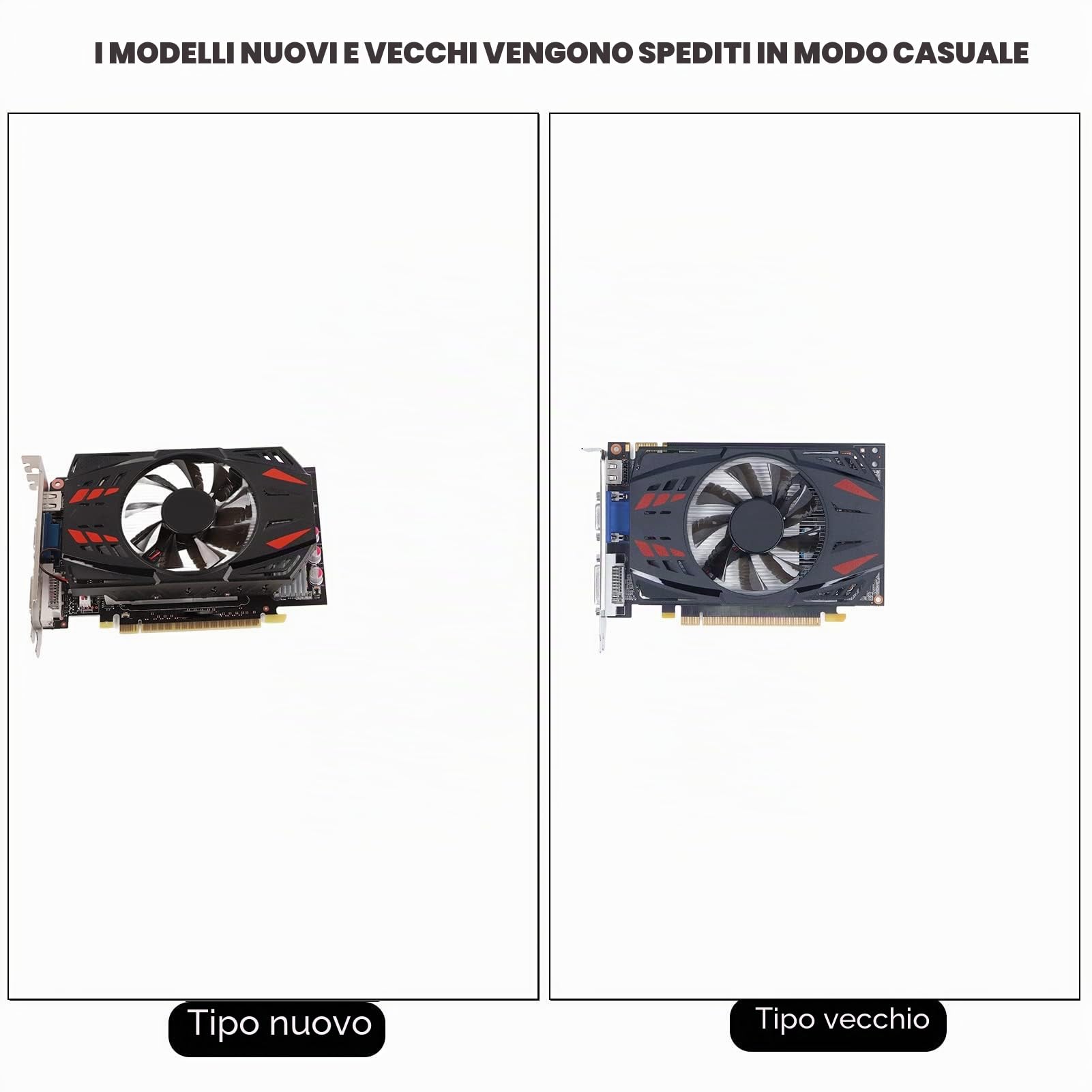 Scheda Grafica da Gioco GTX550TI, 2GB GDDR5 128BIT 4K HDR, Doppia Ventola di Raffreddamento Portatile a Basso Rumore, Uscita HDMI VGA DVI, Scheda Video Desktop per Giochi per PC