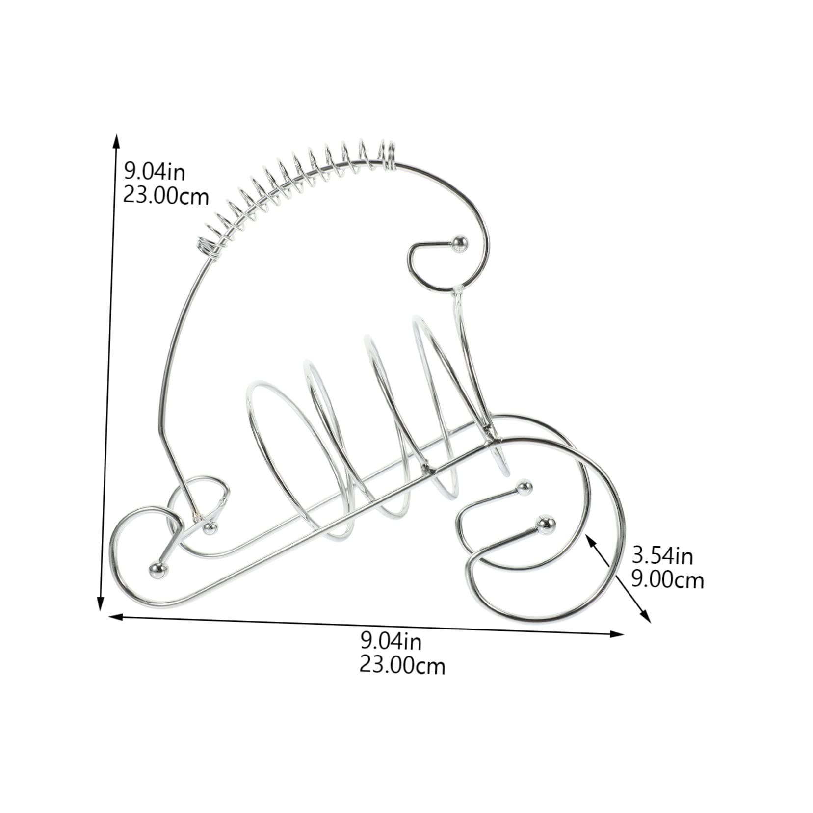 MUCKLILY Elegant Metal Wine Rack Tabletop Wine Holder for Spaces Decorative Wine Bottle Display Rack for Wine Lovers Design