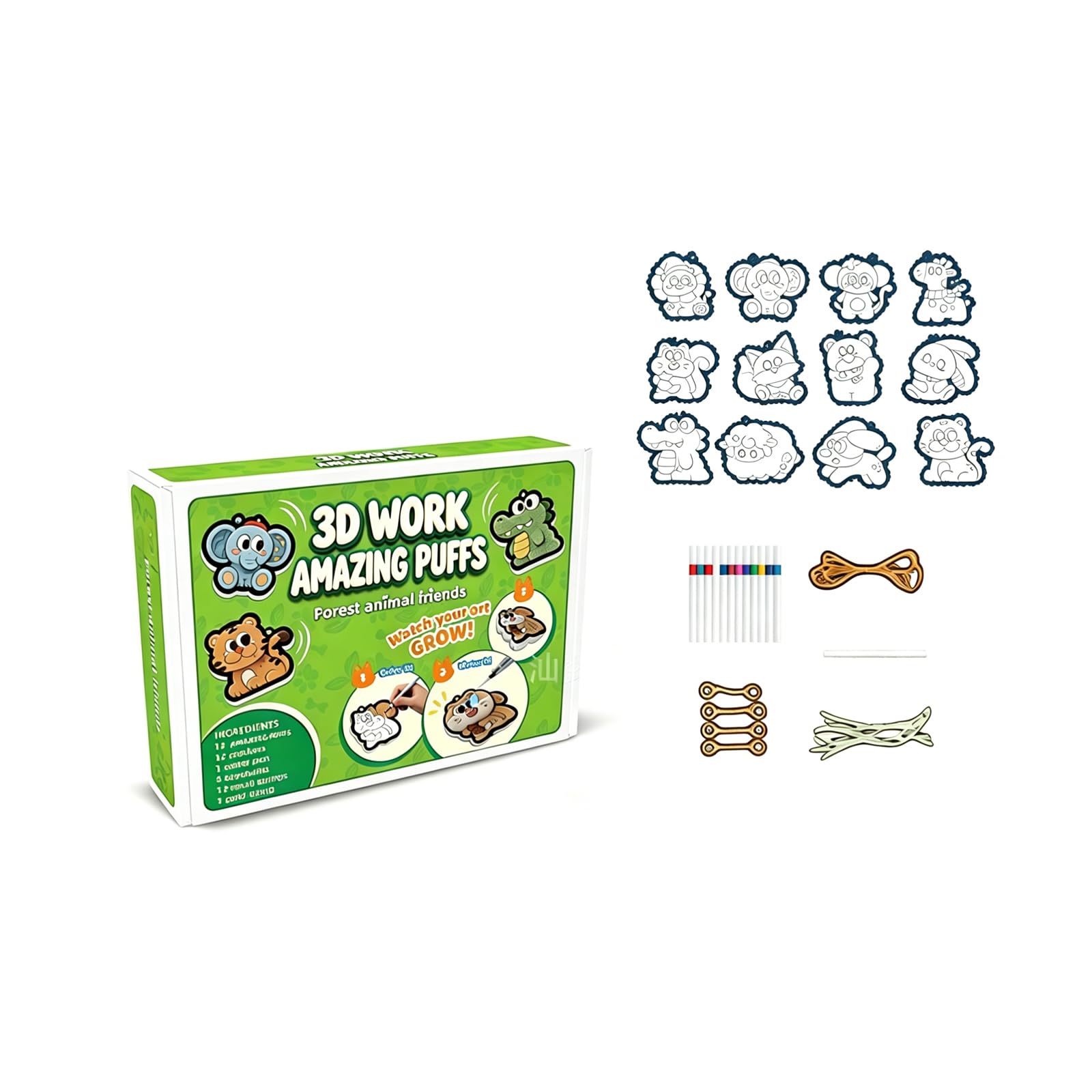 Artistic Wood Pulp Sponge Combines Cleaning Function with Creative Expression for Youngsters Fun Draw Sponge for Kids
