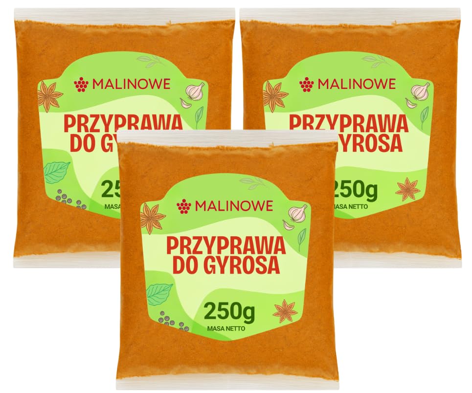 MALINOWE GYROS-GEWÜRZ GEWÜRZMISCHUNGEN 3x250g