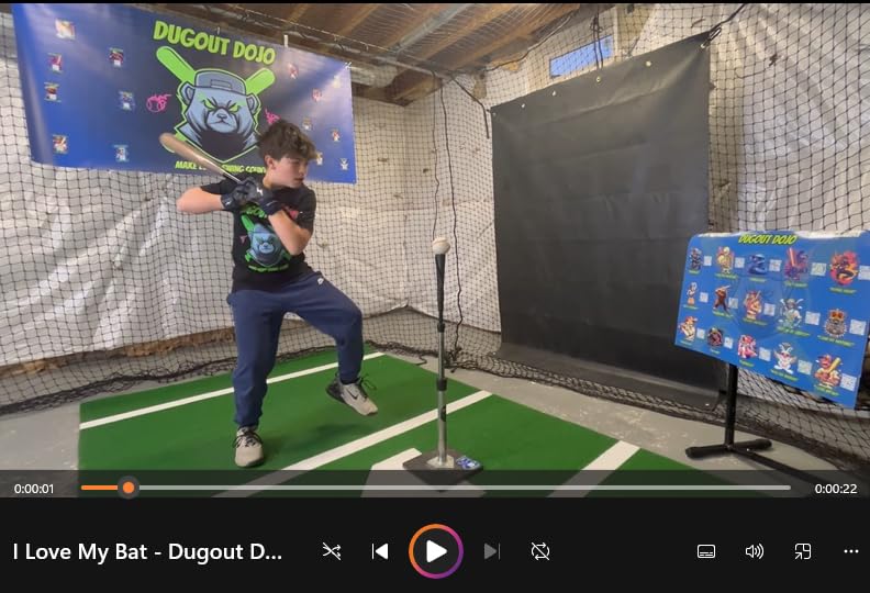 Dugout Dojo Baseball Hitting Training Video Character Stickers (Home Run Heroes)