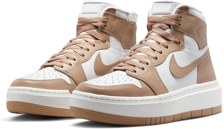 最終価格！ Nike Air Jordan 1 ホワイト/ベージュ ハイカット 送料込 新品28 0cm ナイキ エア ジョーダン 1 エレベート HIGH AIR