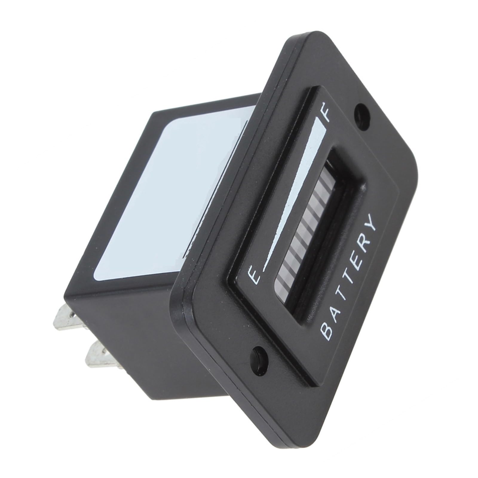 Indicatore LED della Batteria Indicatore di Carica del misuratore Tester Automatico della capacità della Batteria a 10 LED a Tre Colori(48V)