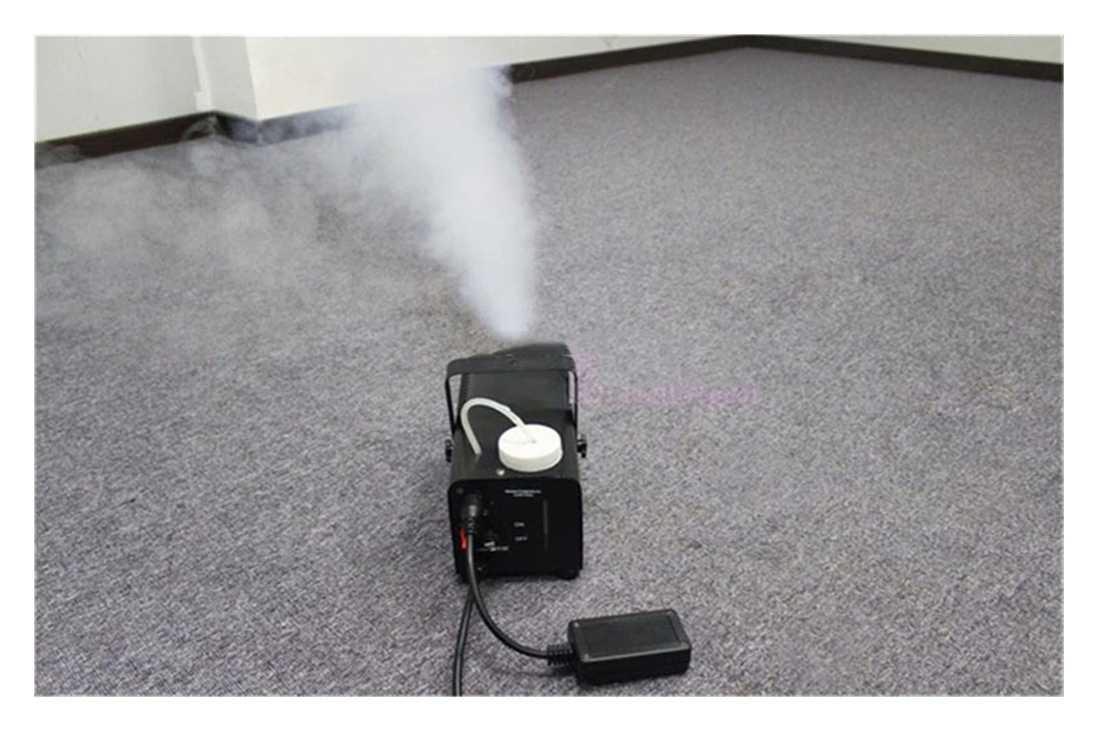 Maquina de Humo, Máquina de niebla 400W humo Control remoto inalámbrico Fogger DJ Efecto la etapa fiesta discoteca Equipo luz for el efecto boda y escenario