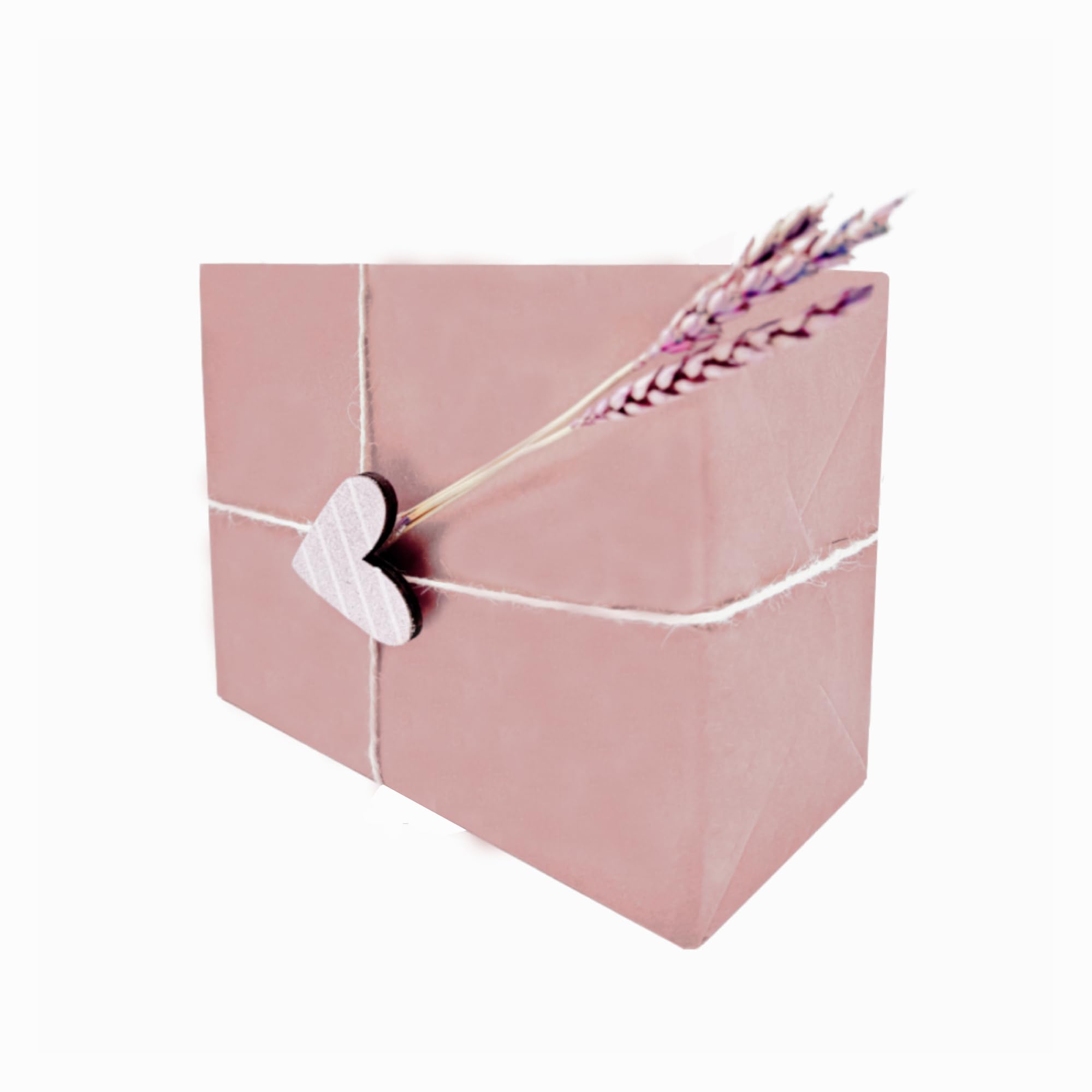 PAKOT – Papel de Regalo Kraft 100% Reciclado Rosa – Bobina Grande 70CM x 100M – Papel Ecológico y Resistente para Envolver Regalos