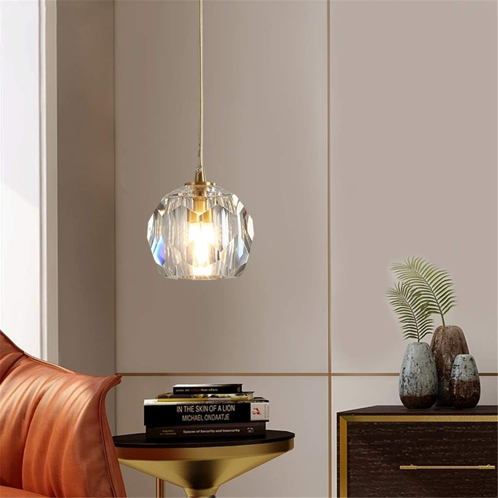 Buy Full Copper Chandeliers Stairs Langer Luxury K9 Crystal Lampshade Lighting Hall Villa Spiral