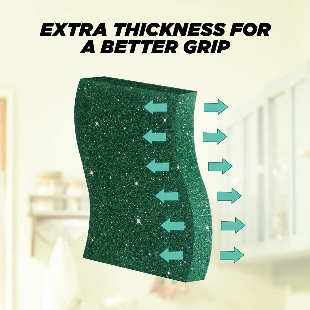 Scotch-Brite Scrub Pad, Large (Pack of 2) (6 pieces)