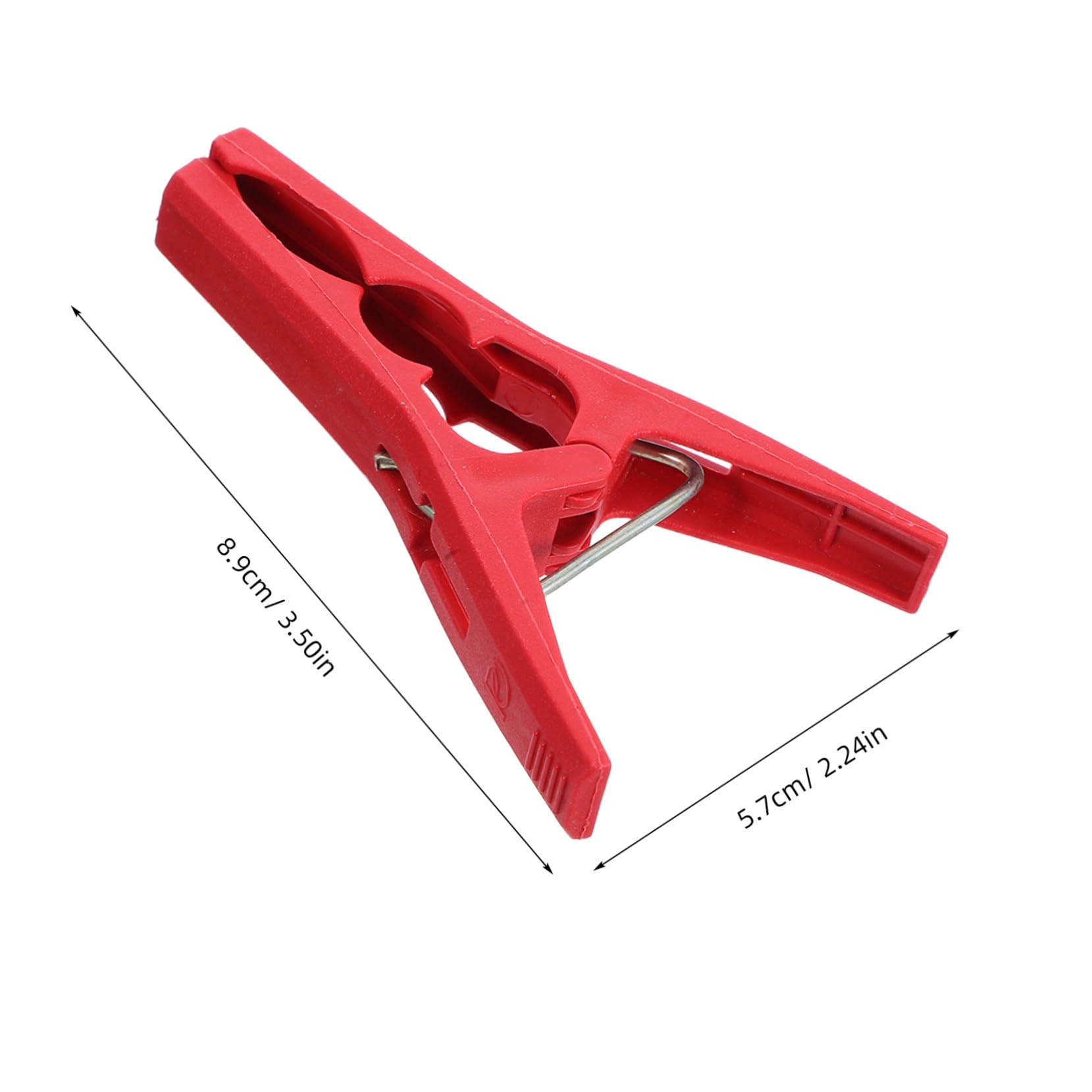 ifundom Clips de Fixation pour Plantes Grimpantes 100 Pcs Plastique Rouge