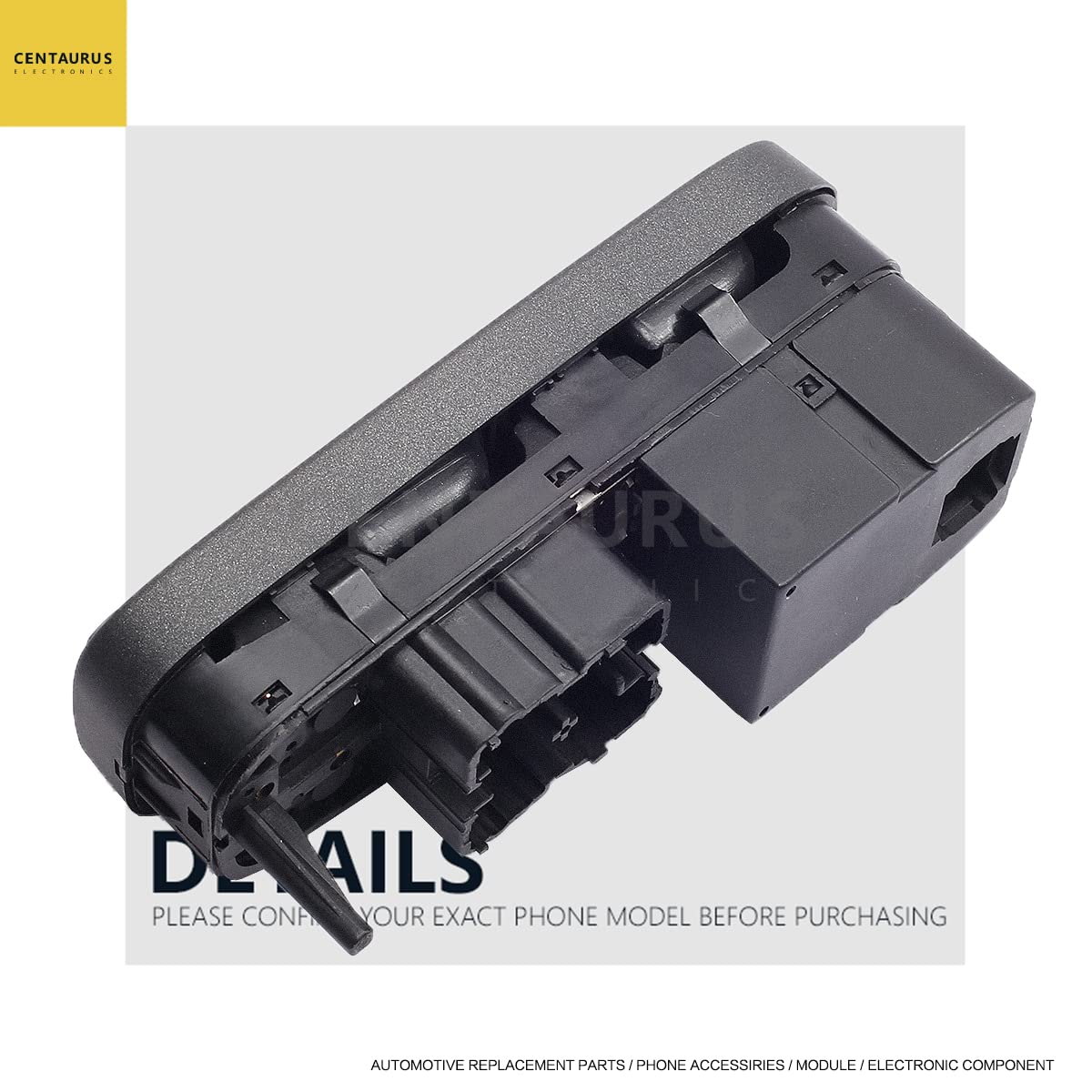 CENTAURUS Master Control Power Window Switch Front Driver Side Replacement for 1998-2000 V70 S70 XC70 - Replace Part# 8638452 Power Window Switch