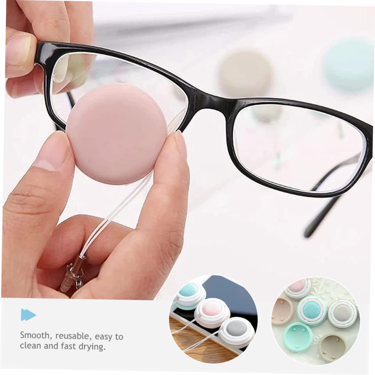 24pièces Chiffons De Nettoyage Écran Et Lentilles Lingettes Multi-usage Pour Lunettes Téléphones Et Caméras Accessoires Et Portables Mix De Couleurs