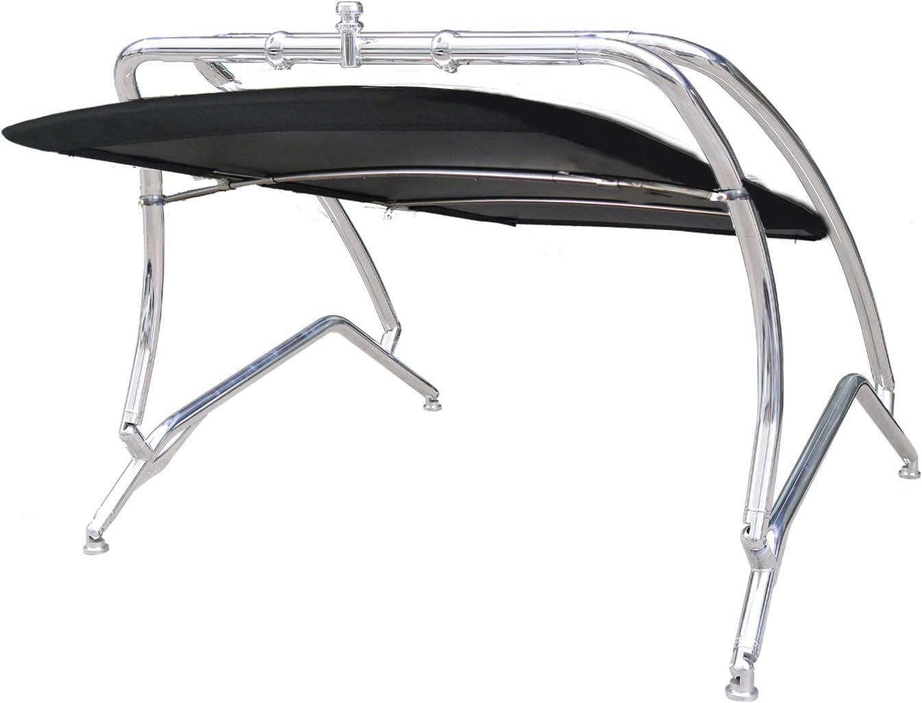 Reborn Catapult Polished wakeboard tower and Flat Tower Bimini Package