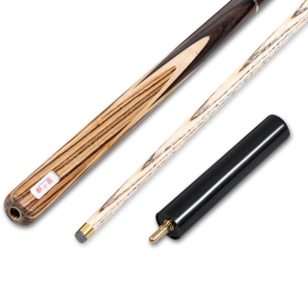 57" Kij bilardowy, 3/4 Połączony Handmade 3 Szt Wał ASH 10mm Tip Snooker Cue Z Rozszerzeniem I Cue Case 18U