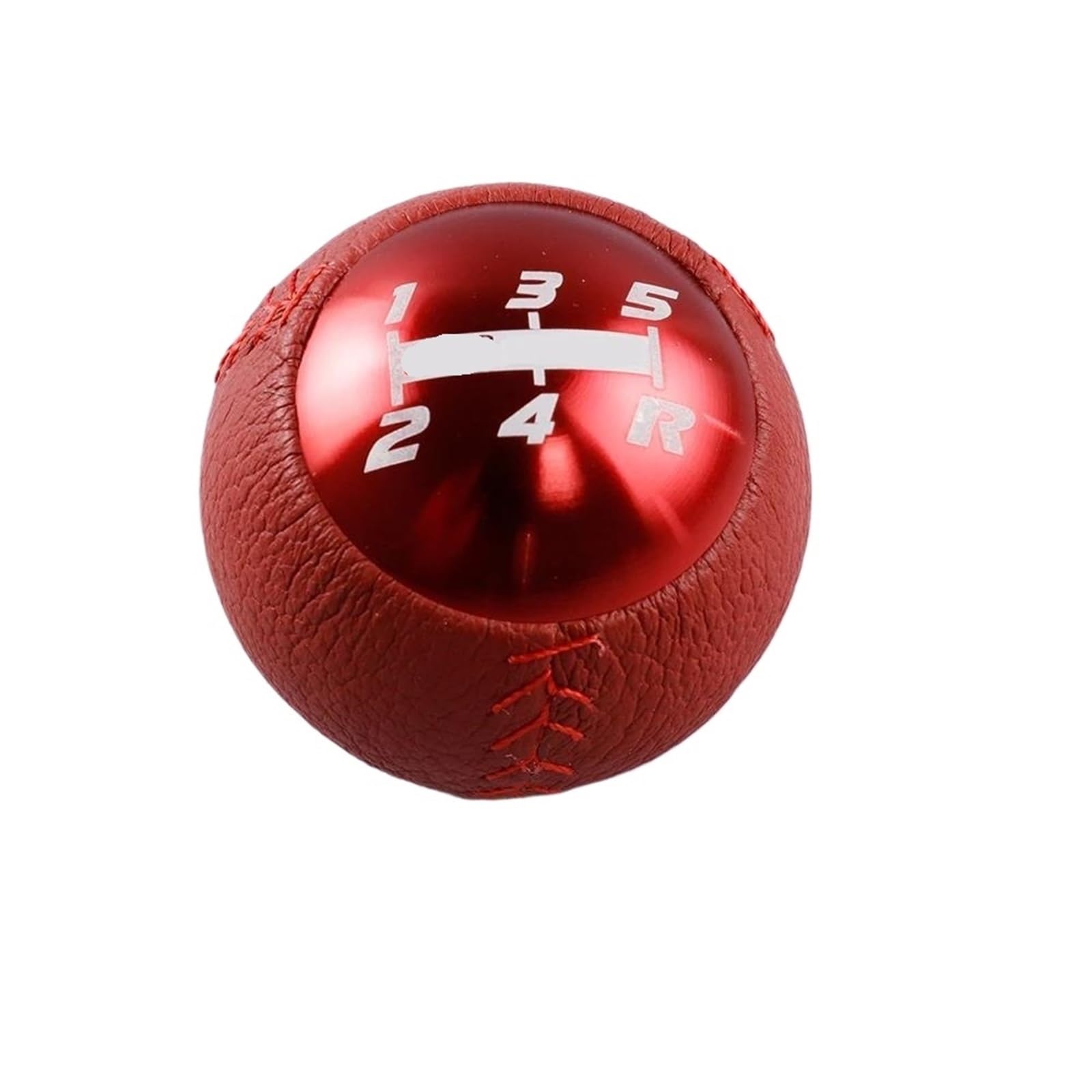 Uieowhn 5 Speed Red 6/5 Speed Car Gear Shift Knob Cover For Civic Accord Ek9 Ep3 Fn2 Dc2 Dc5 S2000 Fd2 Shift Gear Knob Cover(5 Speed Red)