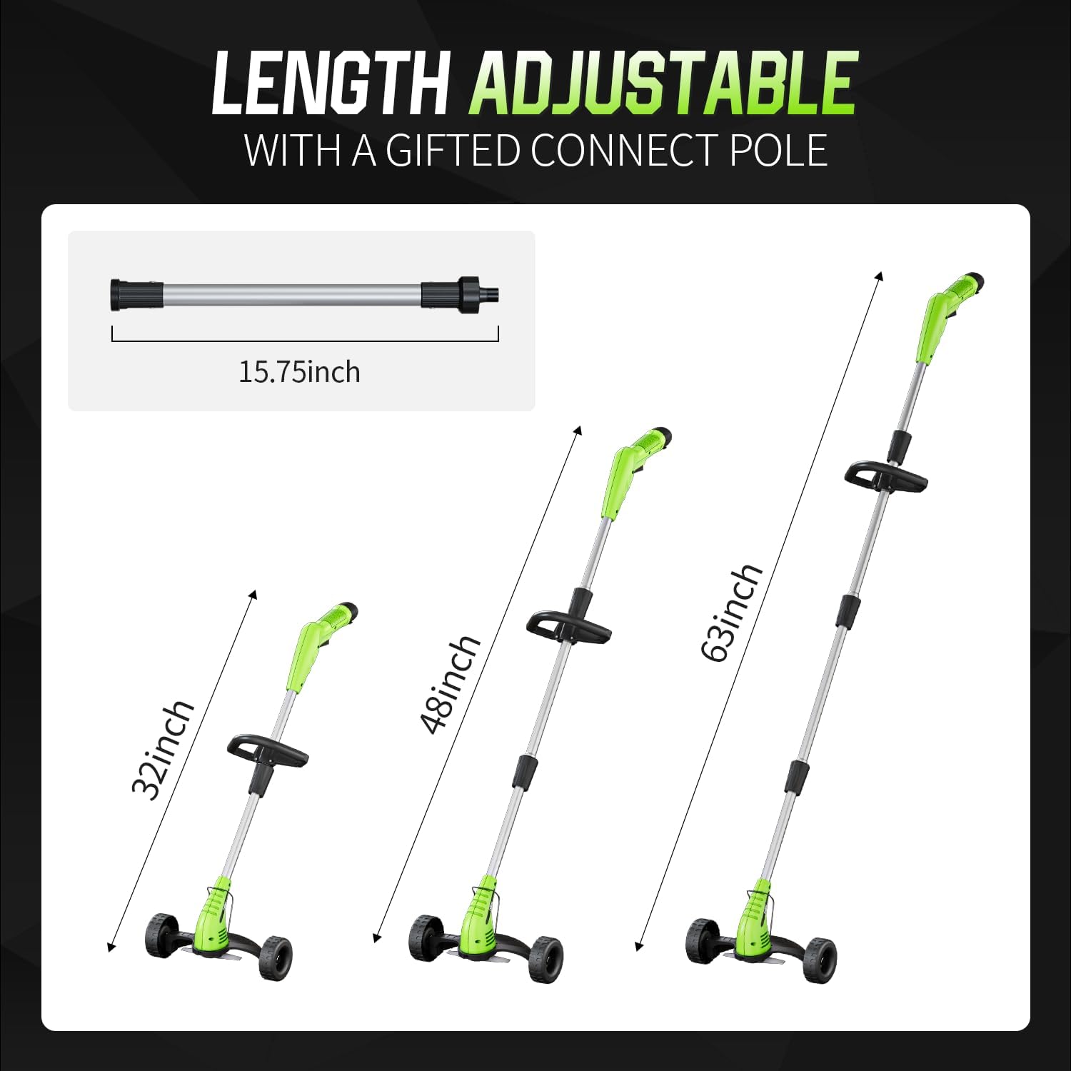 Cordless Weed Wacker 12V 2pcs 2000mah Batteries with Leaf Blower 40V 2pcs 2000mah Batteries